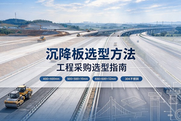 赤壁沉降板选择方法