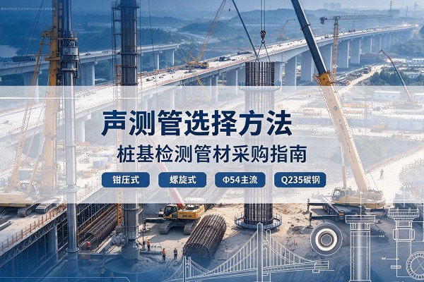 赤壁声测管选型标准