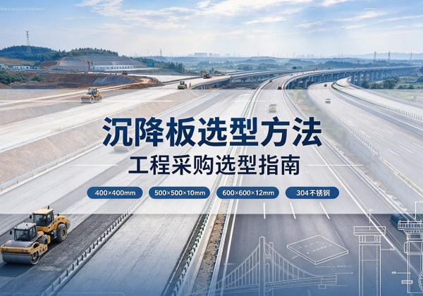 赤壁沉降板选择方法