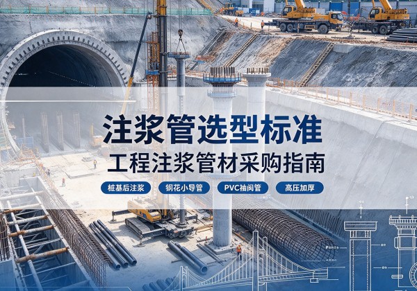 赤壁注浆管选型标准